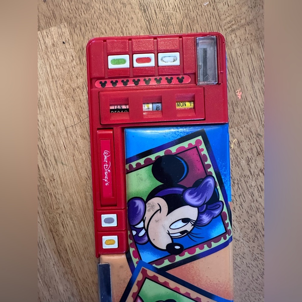 Vintage 1995 Disney Mickey and Friends Pencil Case - Picture 8 of 8